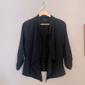 Lightweight black blazer
